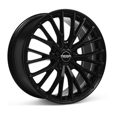 Mega Wheels Castor FF M.Blk - Flg frn Mega Wheels